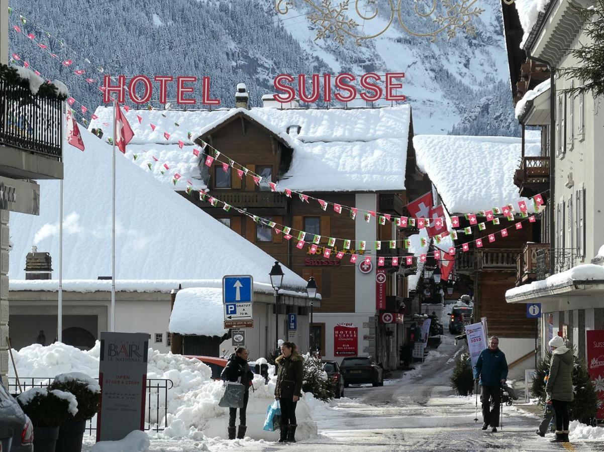 Hotel Suisse Champéry Εξωτερικό φωτογραφία